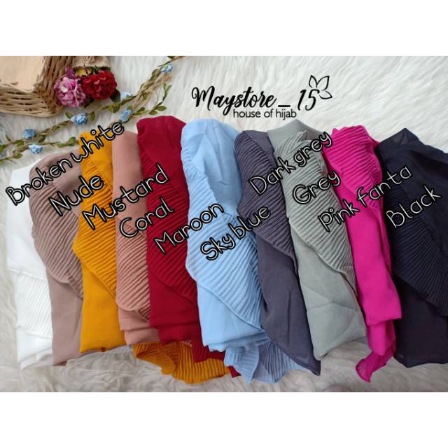 Khimar Plisket