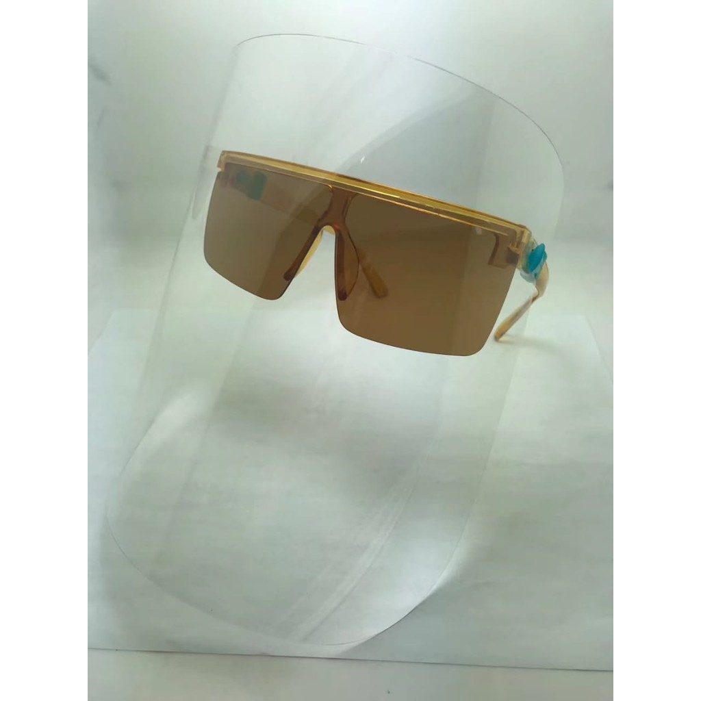 Face Shield Dewasa Kacamata Warna - APD Medis  - Mika Bening