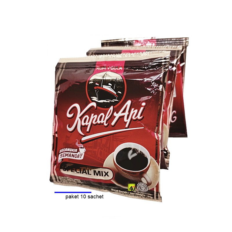 

Kapal Api - Special Mix Kopi Gula - 10 SACHET