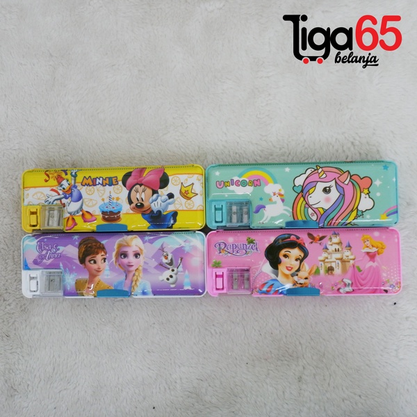 365 PENCIL CASE #41030 Tempat Pensil Anak Karakter Fancy Lucu