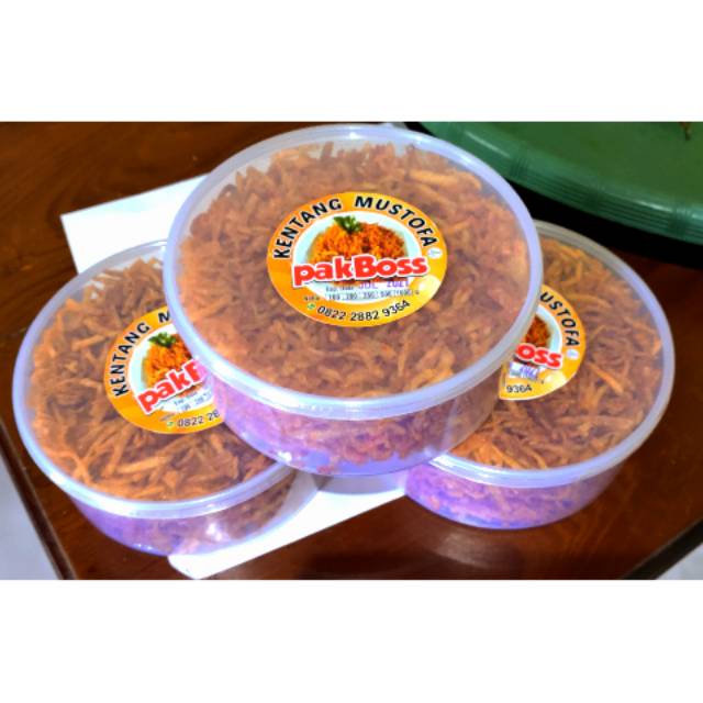 

[ HARGA PROMO ] Kentang mustofa pakBoss toples