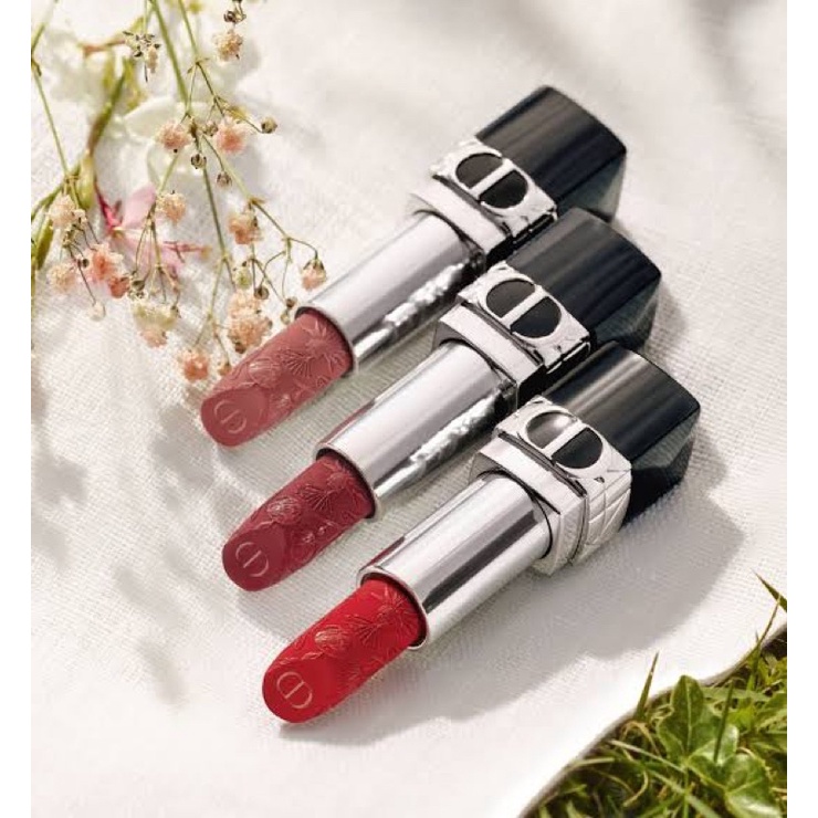 DIOR Rouge Dior Mother’s Day 2022 Lipstick (100 Nude Look / 720 Icone)