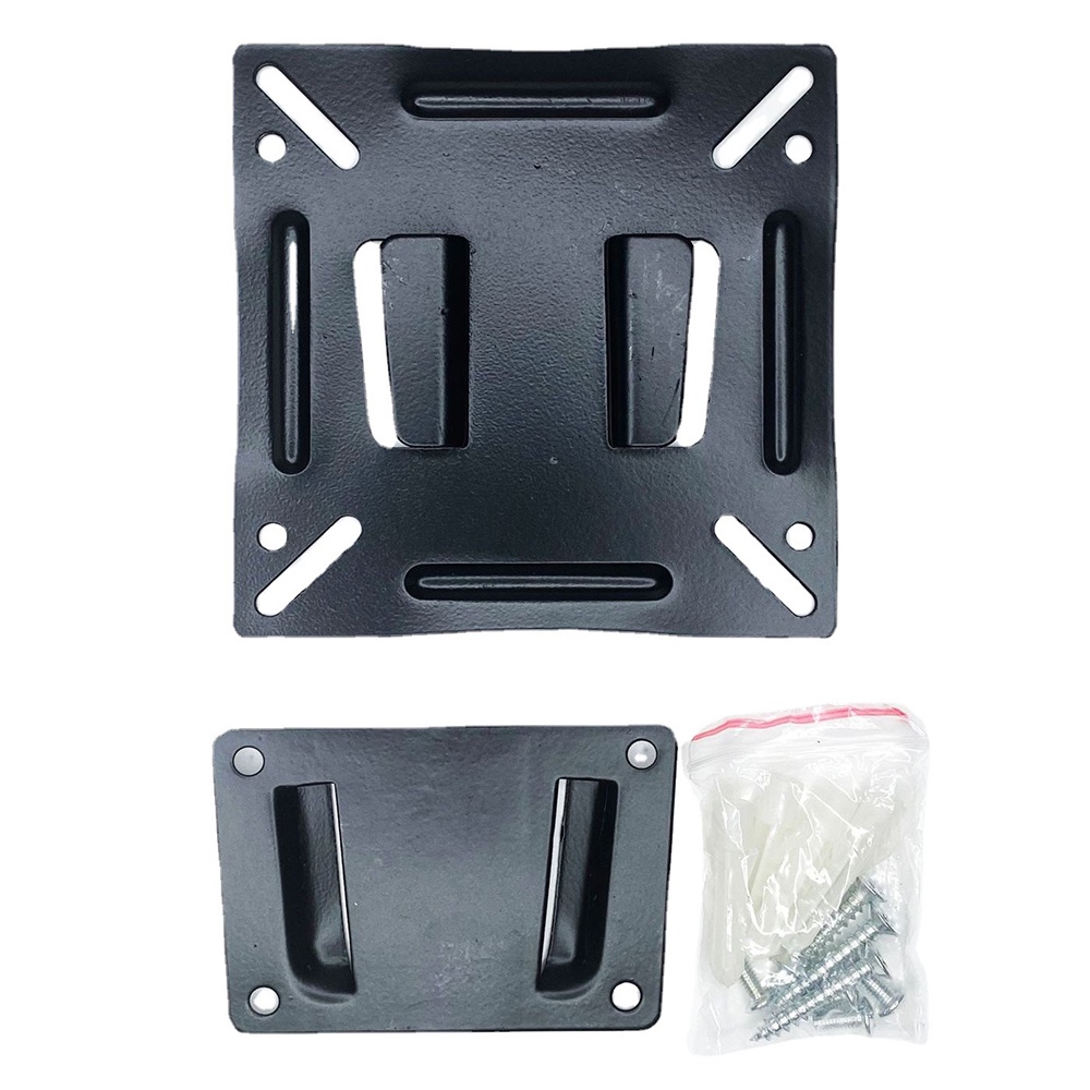 TV Bracket Metal 75 x 75 Pitch untuk 14-22 Inch Monitor &amp; TV - Black