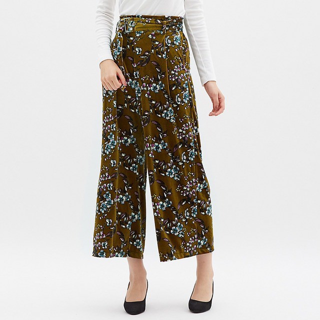 UNIQLO GU VELVET HIGH WAITS PANTS