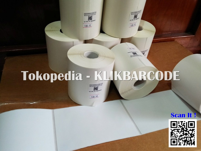 

PROMO BARCODE LABEL 100 X 150 1LINE GAP SEMICOATED CORE 1" ( ISI : 340 PCS)