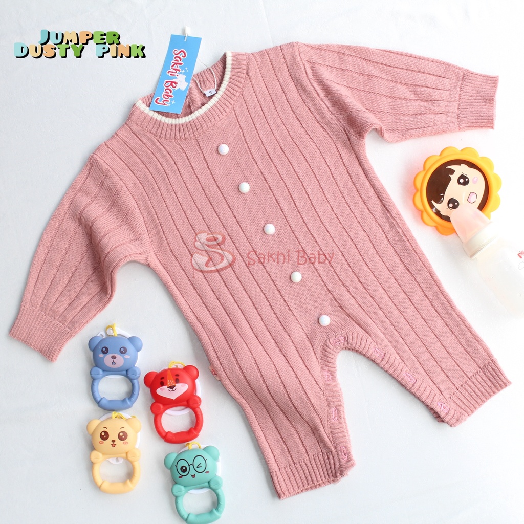 Kids Jumper Rajut Bayi Unisex 0 6 Bulan Baru Lahir Newborn