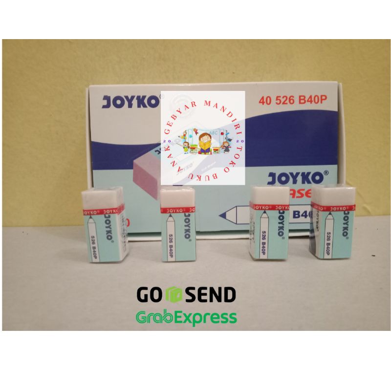 

Penghapus Eraser Joyko Putih Kecil eceran ( 1 pcs )
