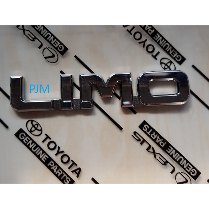 Emblem Merek LIMO Vios Original
