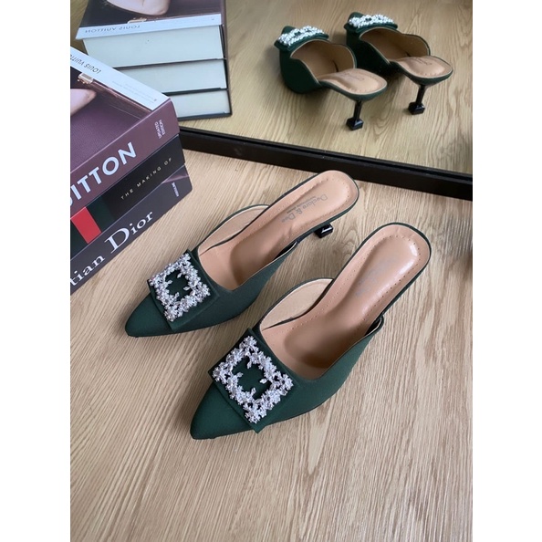 DECLARE&amp;DEE CHELSEA HEELS SANDAL KONDANGAN WANITA 6 CM