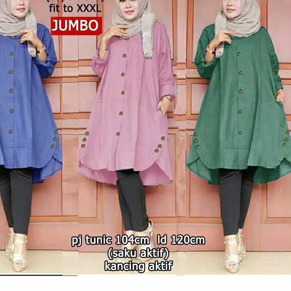 Baju tunik Jumbo wanita