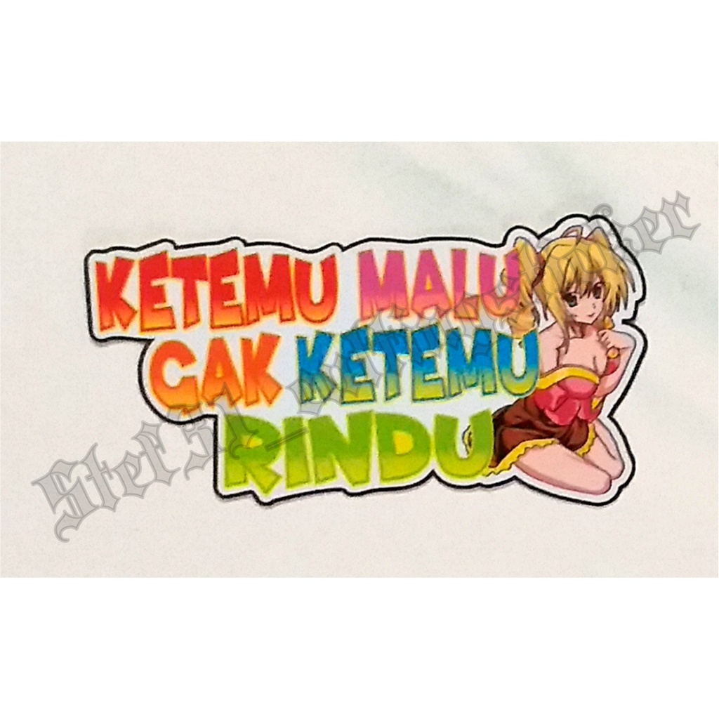 

Stiker kata kata lucu, sticker printing kata lucu