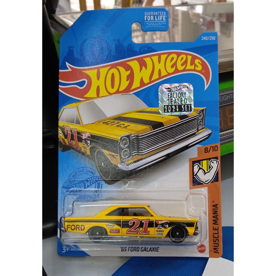 85 FORD GALAXIE KUNING FS 2021 || BEST SELLER Diecast Hot Wheels Factory Sealed 2021 Mobil Mainan Anak HW Hotwheels