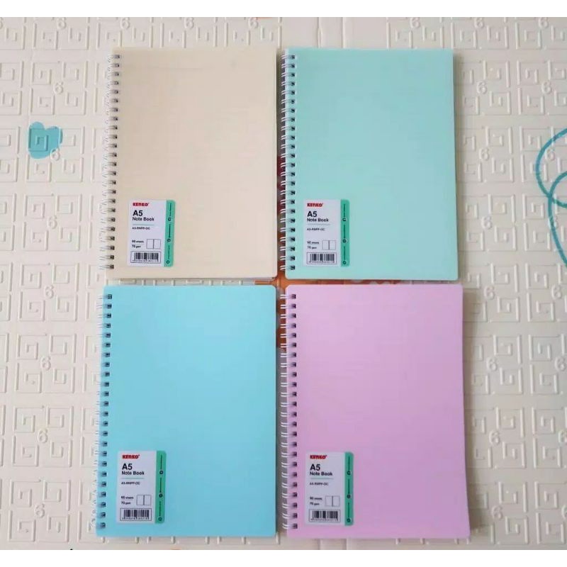 

Ring Notebook / Buku Diary Ring / Agenda A5 Kenko A5-RNPP-OC