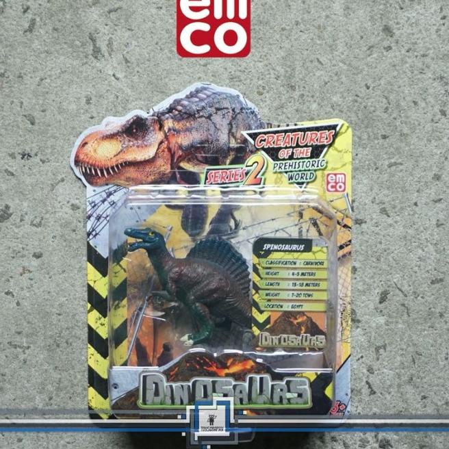 Terkini ・➶ Emco Dinosaurs SPINOSAURUS Mainan Figur Dinosaurus Dinosaur laris banget