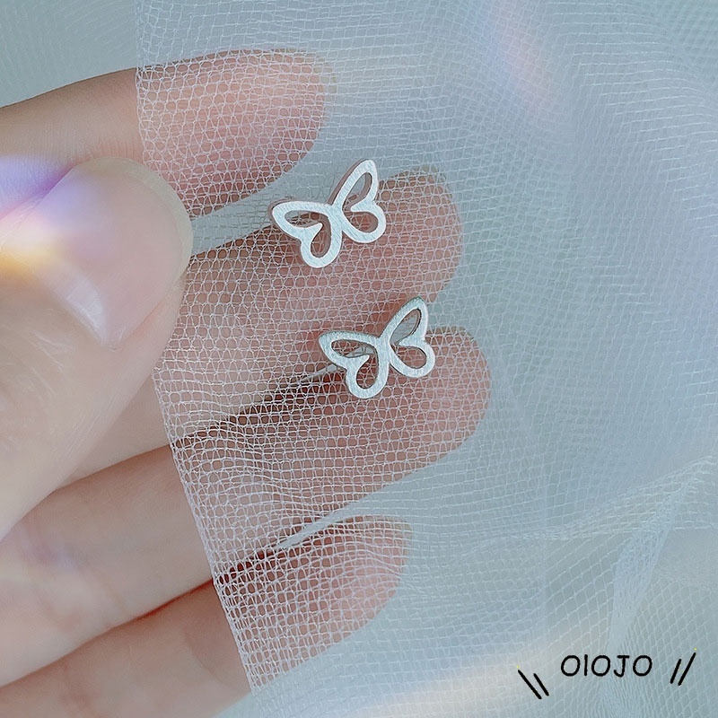 【COD】Sepasang Anting Kupu-kupu Mini Kecil Segar Fashion Wanita