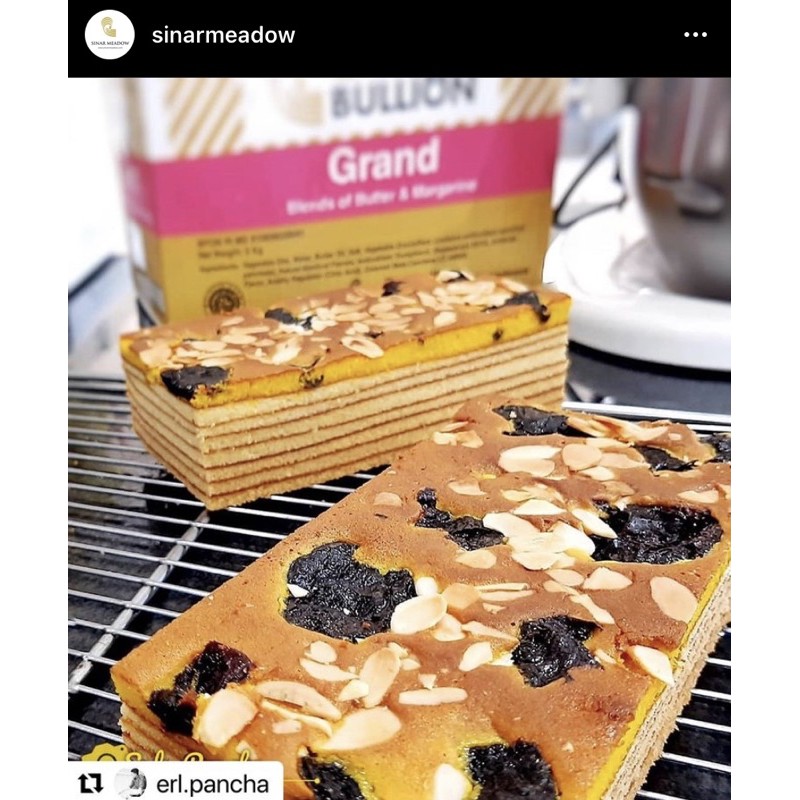 Jual Gold Bullion Grand Butter 500 Gram Mentega Blend Margarine Untuk