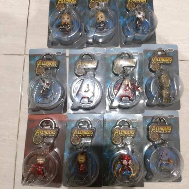 Keychain avengers cosbaby hot toys