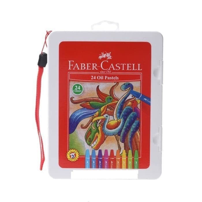 Oil Pastel Hexagonal Faber Castell Isi 24 Warna 120089A