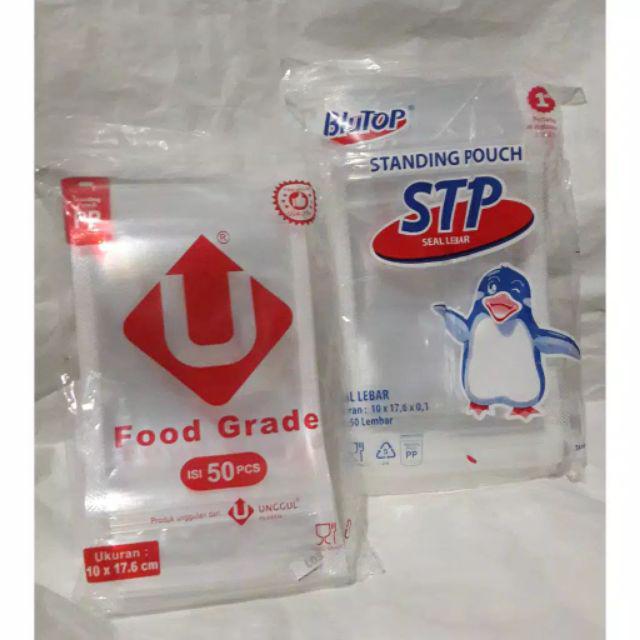 Standing Pouch 10 X 17,6 (50 Pcs) | Plastik Klip Kemasan Berdiri 10 X 17.6