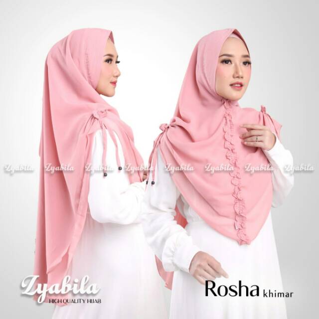 JILBAB HIJAB KHIMAR 2 LAYER cerutu baby doll