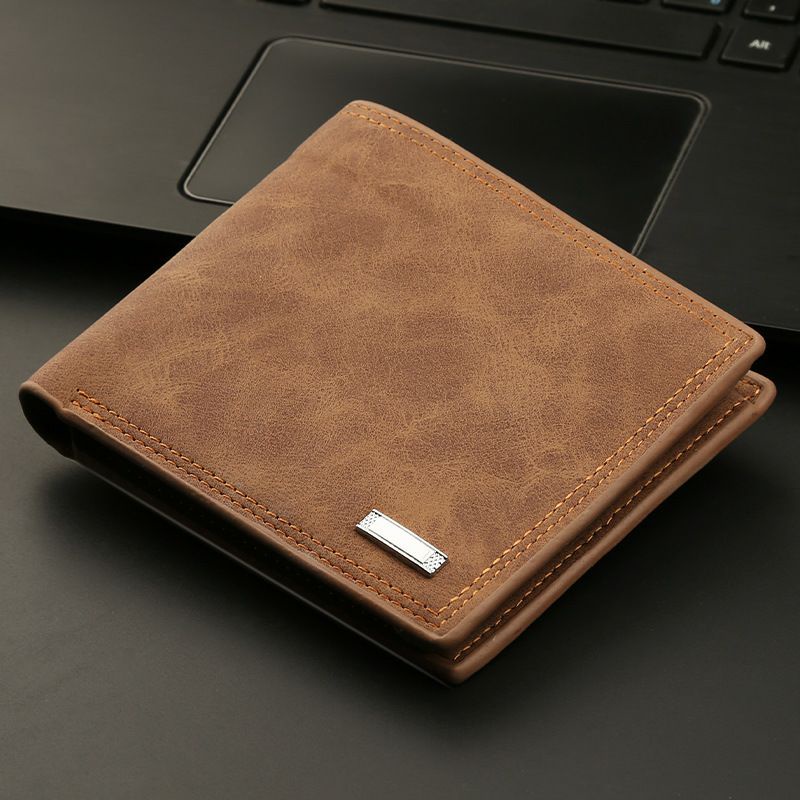 [ETC] Hengsheng Dompet Pria Impor Men's Short Wallet Original Exclusive Branded-Coklat