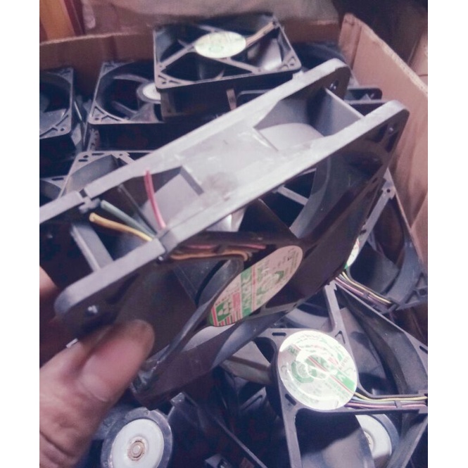 kipas fan magic 48vdc -0,22a  diameter 12cm pakai bearing to lahar