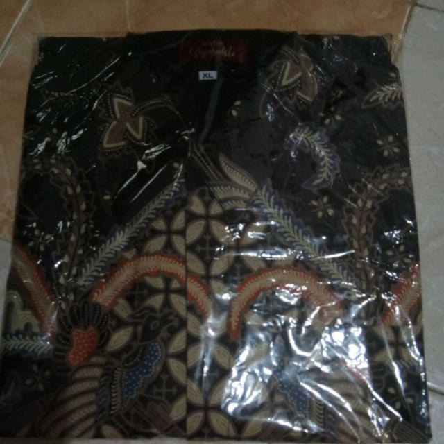 Kemeja Batik Pria Lengan Pendek Motif Batik Solo Ori Premium Murah Ukuran M L Xl Xxl