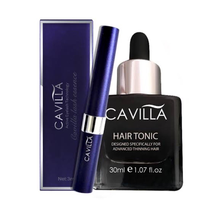 CAVILLA EYELASH SERUM & HAIR TONIC 100% ORIGINAL