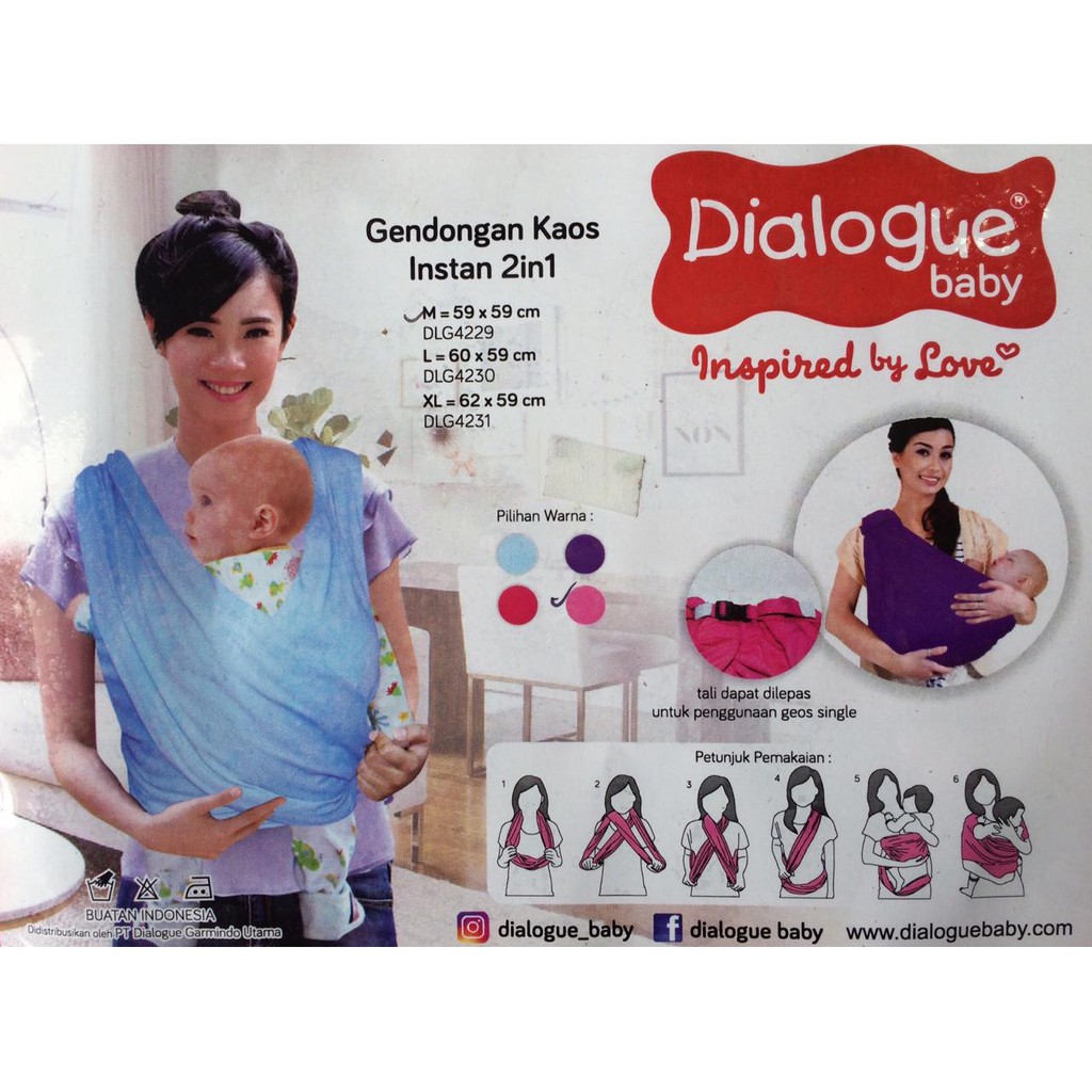 DIALOGUE GEOS KAOS POLOS INSTAN 2IN1