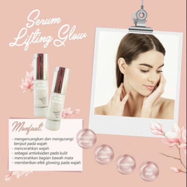 Serum lifting glow Ms glow gaika id