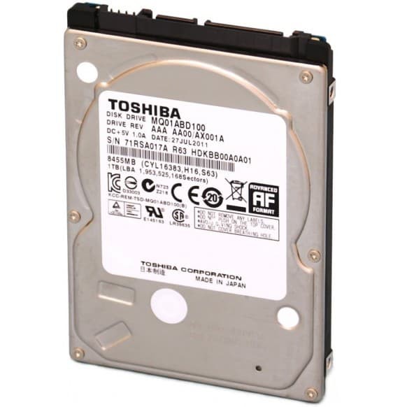 HDD Laptop Notebook 2.5 inch 1TB Toshiba 5400rpm 8MB cache