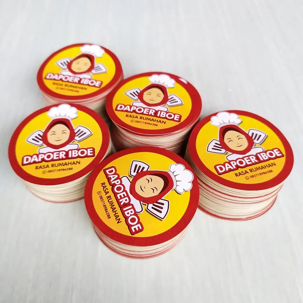 

sticker Kromo A3+ SEHARI JADI | cetak sticker label kemasan | label usaha makanan