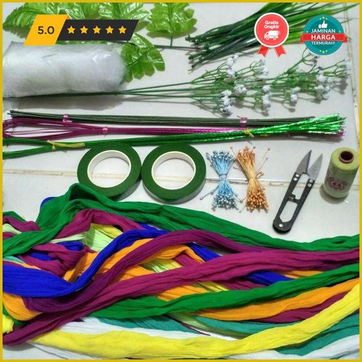

Kerajinan Tangan Paket Hemat 1 Membuat Bunga Stocking Promo