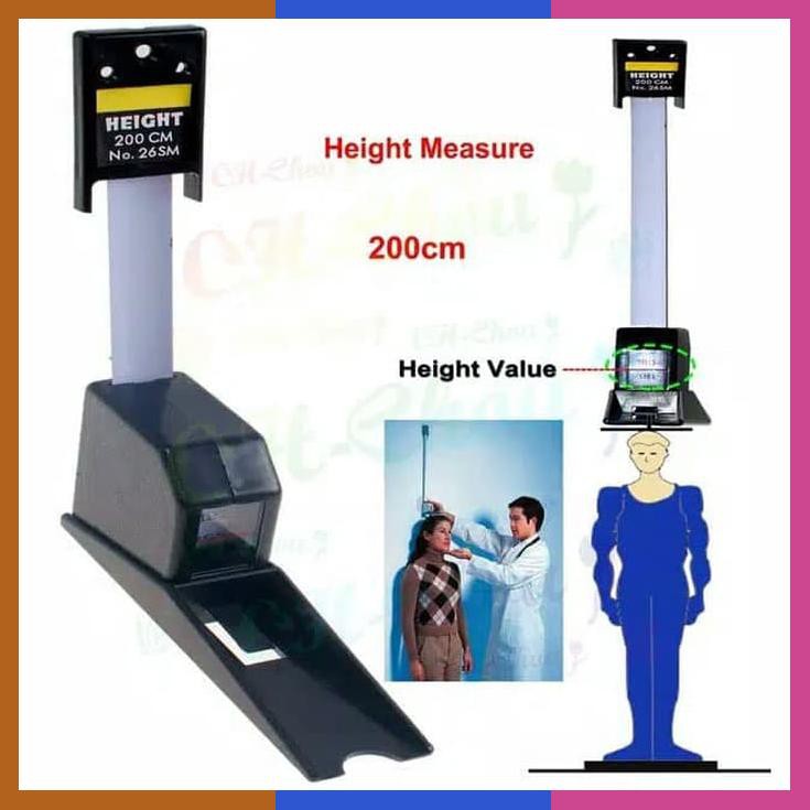 Meteran Pengukur Tinggi Badan Stature Meter