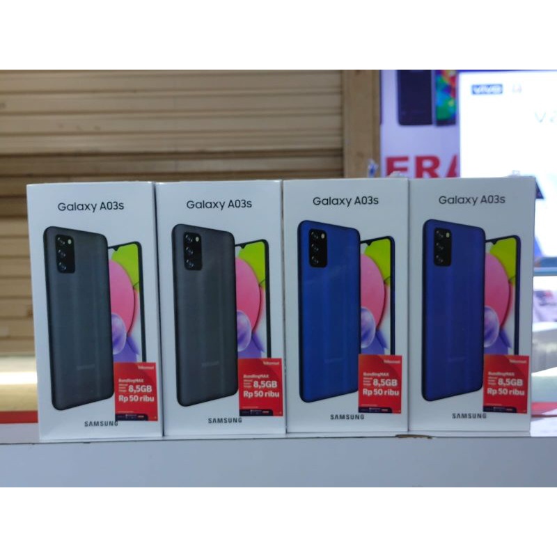 Samsung A03S 4/64 baru segel garansi resmi sein