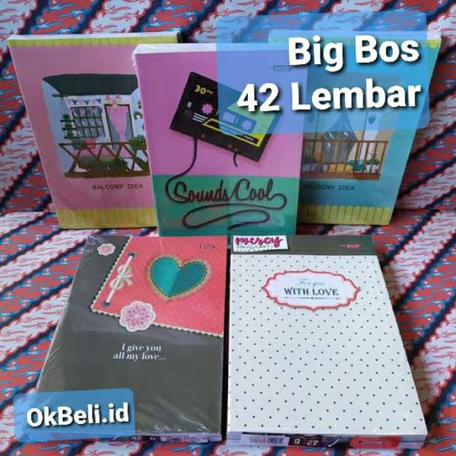 

Buku Tulis Big Bos 42 Sinar Dunia