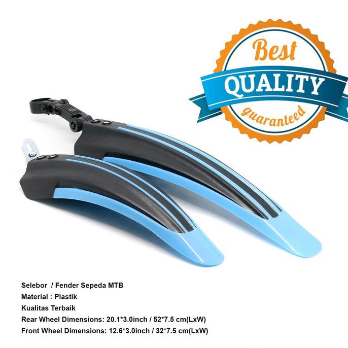 Terbaik Spakbor Sepeda Lipat Mtb Mini Exotic Mudguard Terbaik