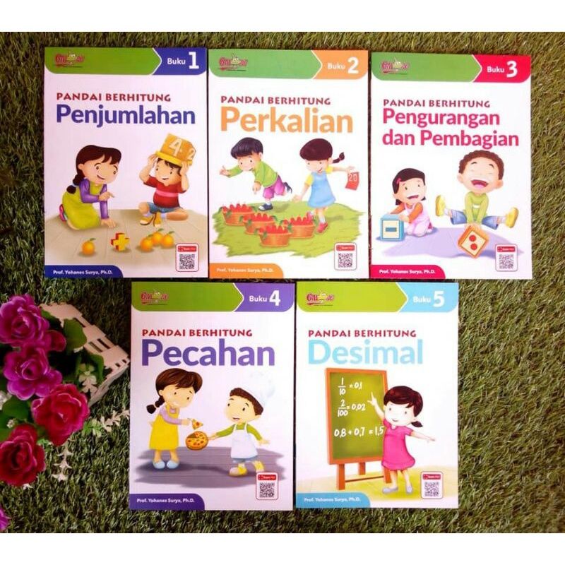 MATEMATIKA Buku Matematika Montessori - Buku Aktivitas Anak Mathematics in Montessori way - Prof Yoh
