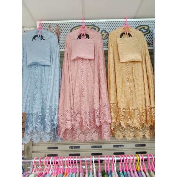 mukena syahrini sutra paris2020-mukena motif terbaru2022-mukena sutra paris-mukena dewasa jumbo