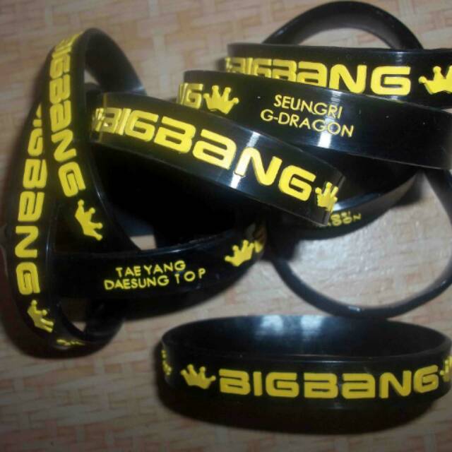 Gelang rubber bigbang/wrisband bigbang