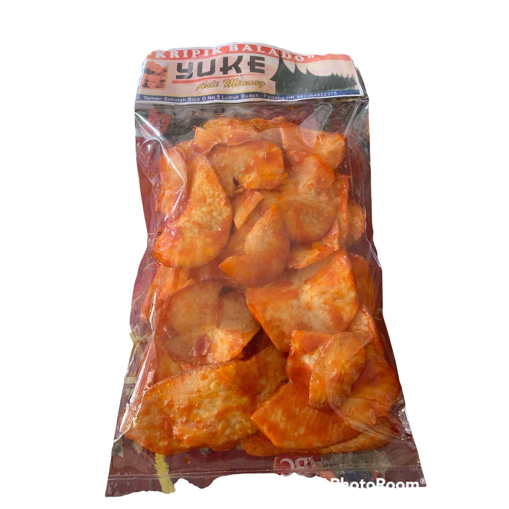 

Keripik Balado/ keripik Sanjai 250 GR