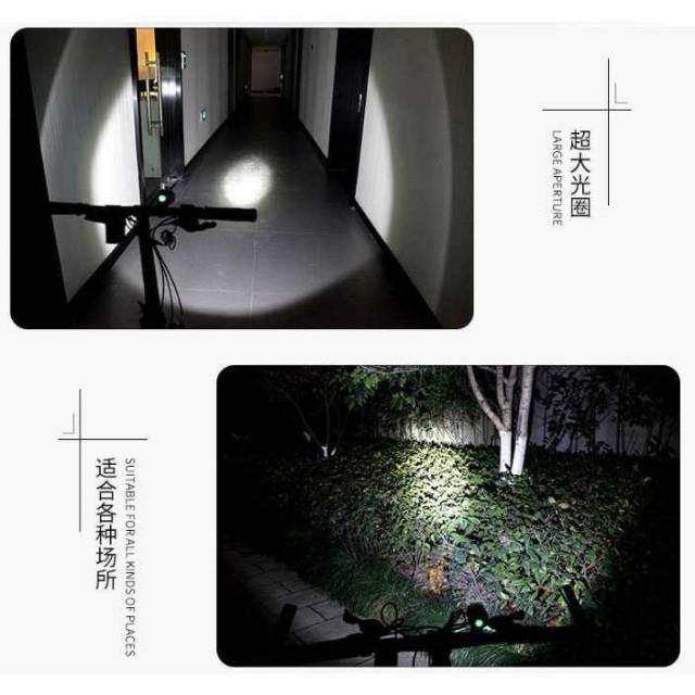 Gaoheng Lampu Sepeda LED Serbaguna CREE XML