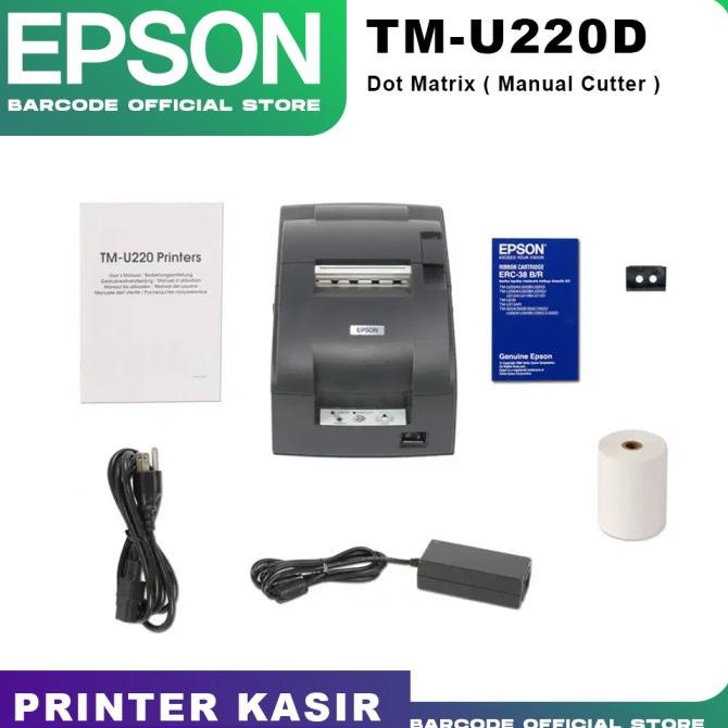 Jual Printer Pos Struk Dot Matrix Epson Tmu220d Tmu 220 D 220d Murah Ready Stock Shopee 0337
