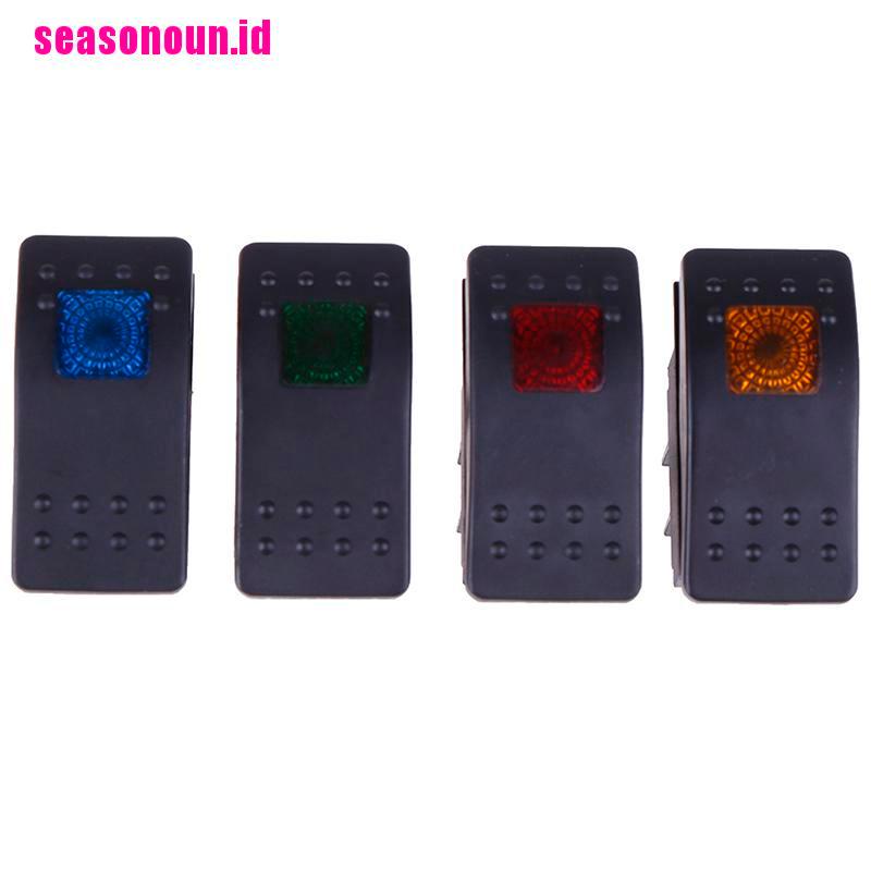 (seasonoun) Saklar Rocker Toggle Switch Anti Air Untuk Mobil / Perahu