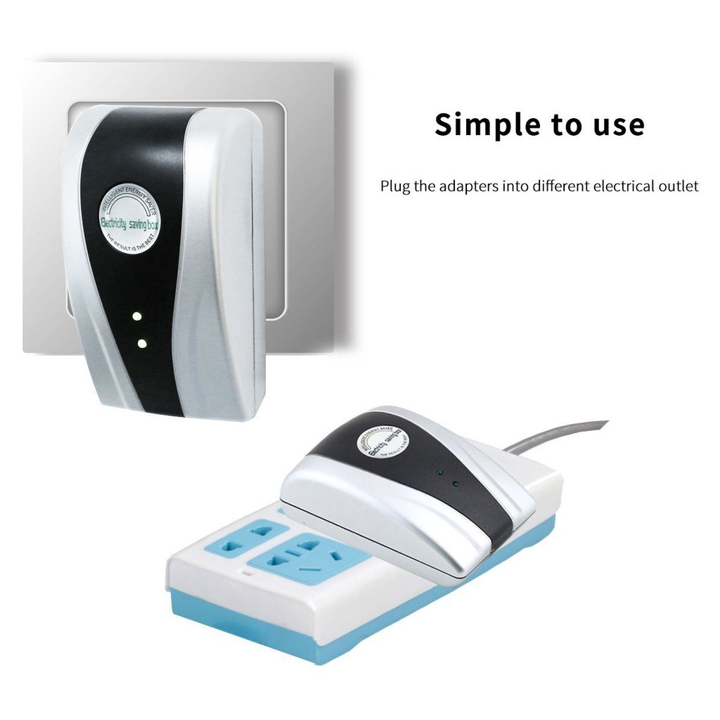 Kotak Penghemat Energi Listrik 90v-240v Tipe power