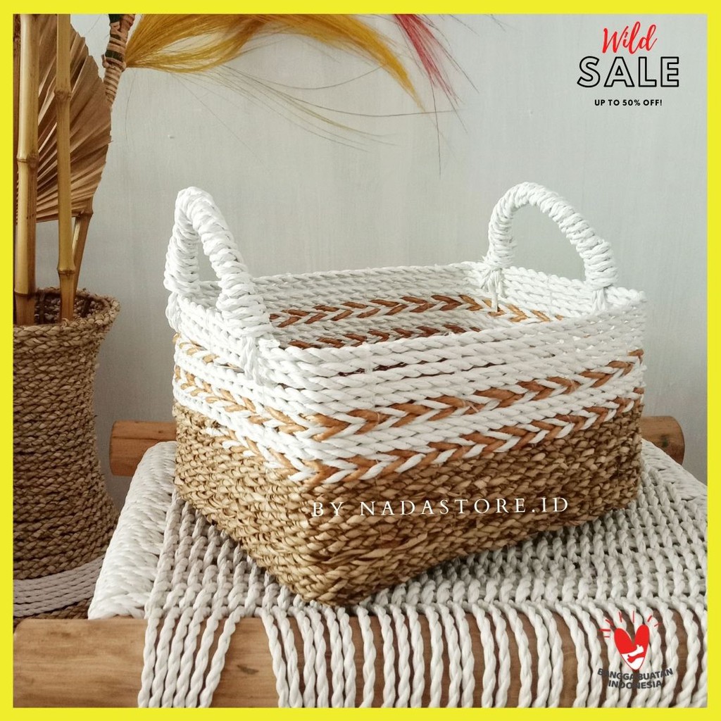 ( NEW) Keranjang Hampers Hamper Anyaman Ramadhan / Homedecor / Parcel / dekorasi /Lebaran/Idul fitri