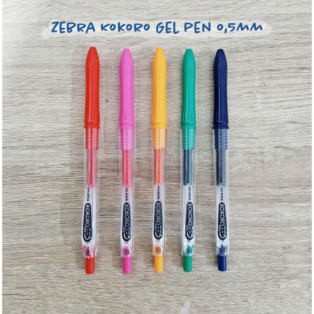 

Zebra Kokoro Gel Pen