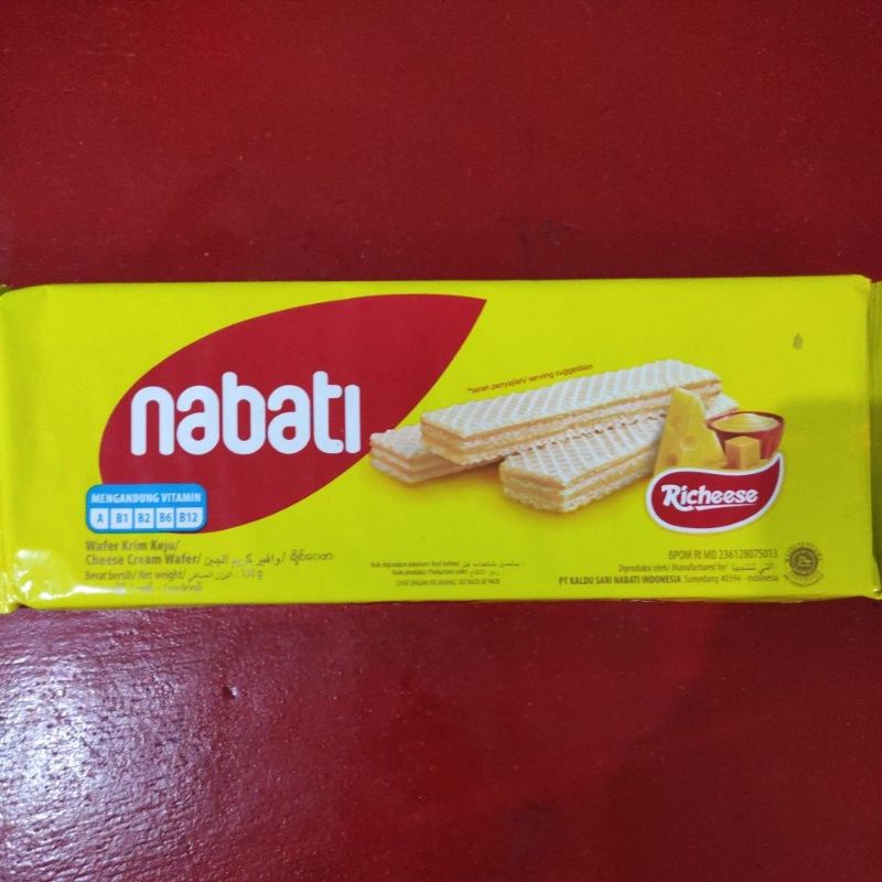 

nabati keju kemasan family pack 130gr