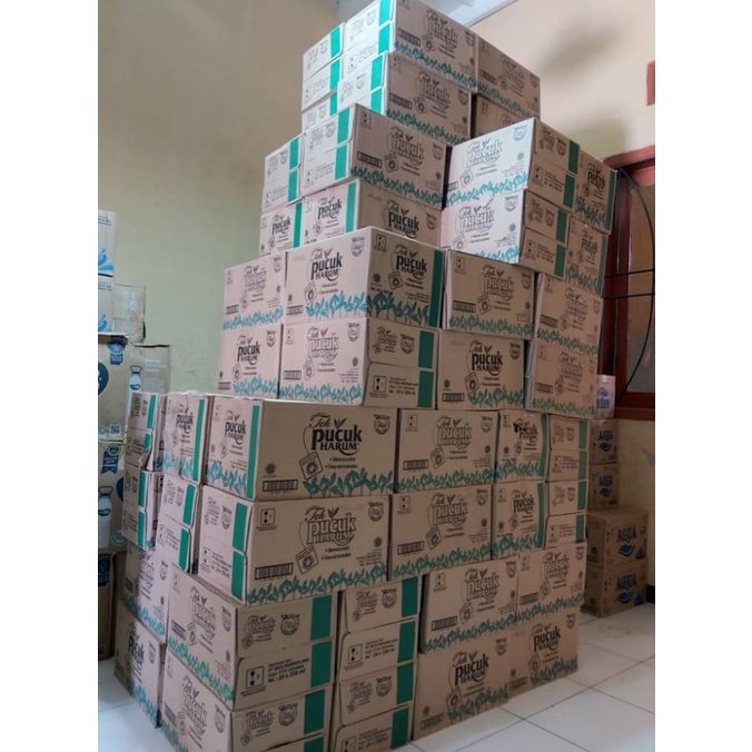 

[ COD ] Teh Pucuk Harum 24 pcs 350 ml 1 karton dus 24pcs 350ml PRODUK TERBATAS Kode 1416