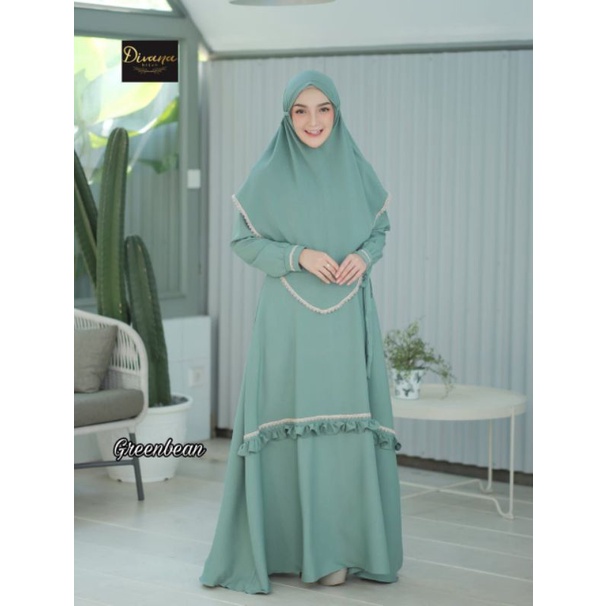 MAYRA SYAR'I BY DIVANA HIJAB ORIGINAL BRANDED | GAMIS SIMPLE CANTIK BUSUI KEREN
